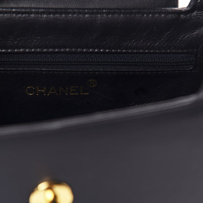 Chanel Lambskin Small Kelly Flap Bag Navy Blue 8 of 10