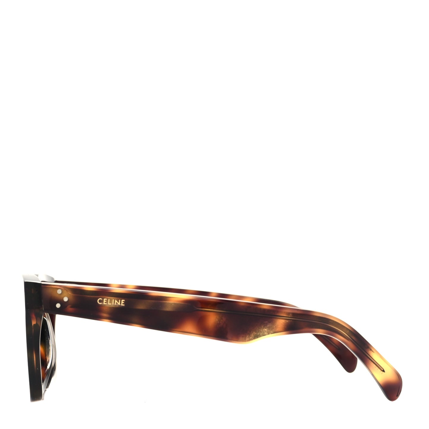 Acetate Polarized Square Sunglasses CL40248I Havana
