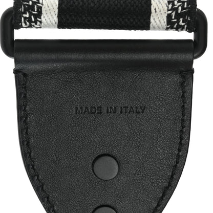 Christian Dior Canvas Embroidered Shoulder Strap Black Ultramatte 4 of 4