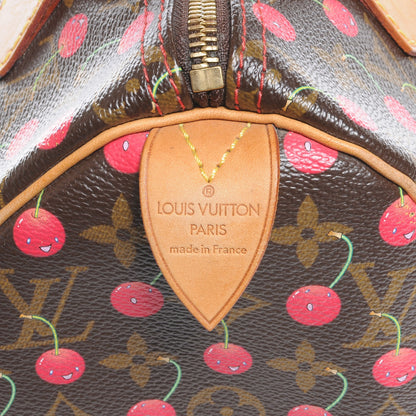 Louis Vuitton Monogram Cerises Speedy 25 5 of 7