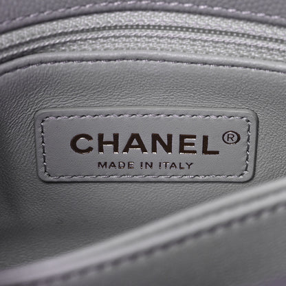 Chanel Caviar Quilted Extra Mini Coco Handle Flap Light Purple 10 of 17