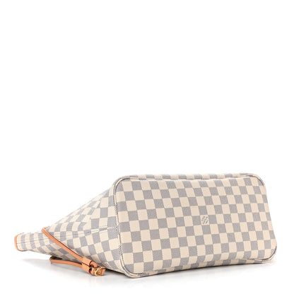 Louis Vuitton Damier Azur Neo Neverfull MM Rose Ballerine 5 of 15