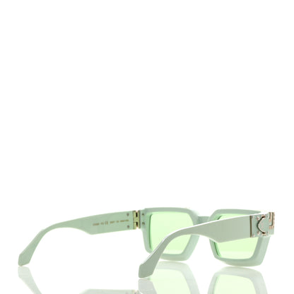 Louis Vuitton Acetate 1.1 Millionaires Sunglasses Z1325W Pale Green 4 of 7