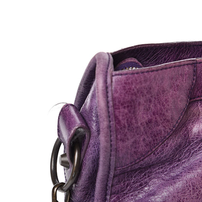 Balenciaga Agneau Classic Hardware City Raisin 10 of 11