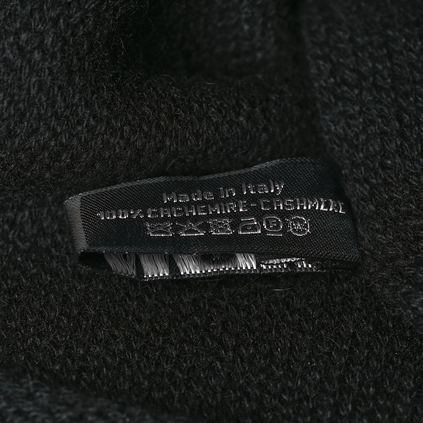 Cashmere CC Beanie Hat Black