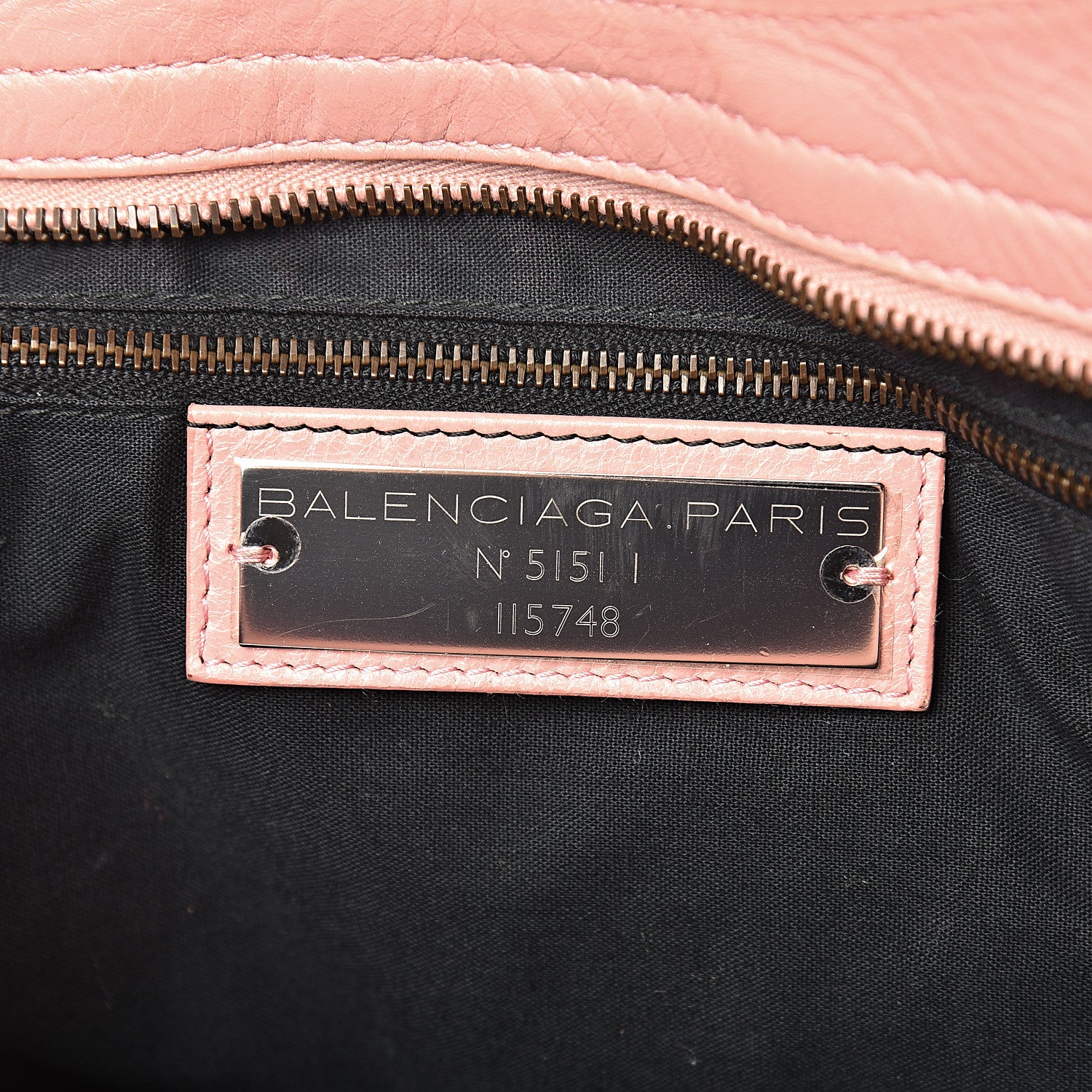 Balenciaga Agneau Classic Hardware City Rose Peche 5 of 12