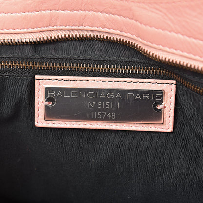 Balenciaga Agneau Classic Hardware City Rose Peche 5 of 12