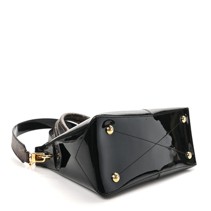 Louis Vuitton Patent Calfskin Miroir Tote Black 3 of 8