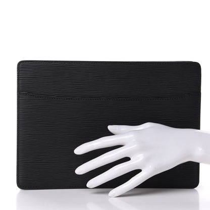 Louis Vuitton Epi Pochette Homme Black 2 of 8