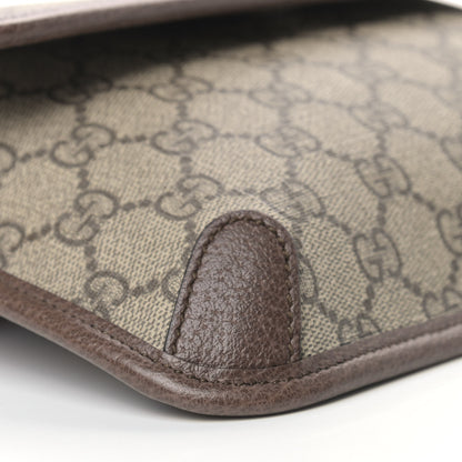 Gucci GG Supreme Monogram Neo Vintage Web Belt Bag Brown 8 of 10