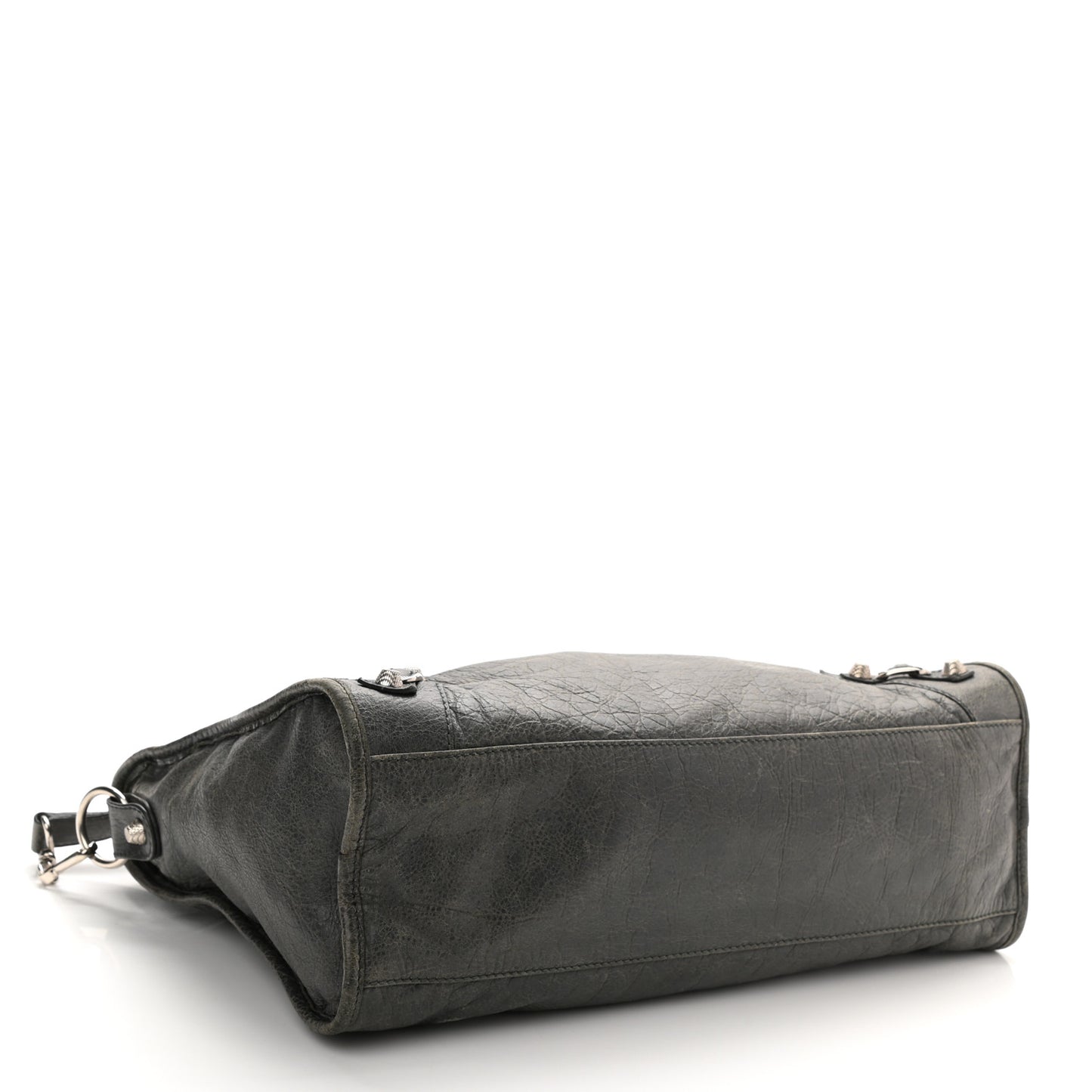 Agneau Giant 12 Silver Hardware City Gris Tarmac