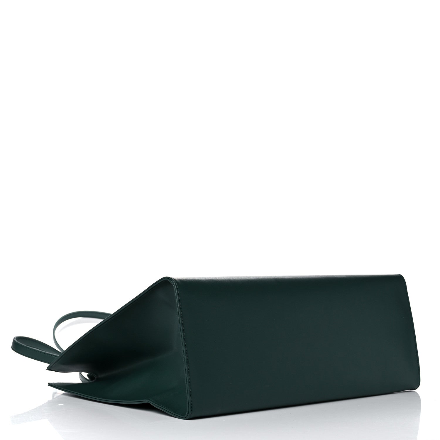Telfar Vegan Leather Large Shopping Bag Dark Olive 4 of 9