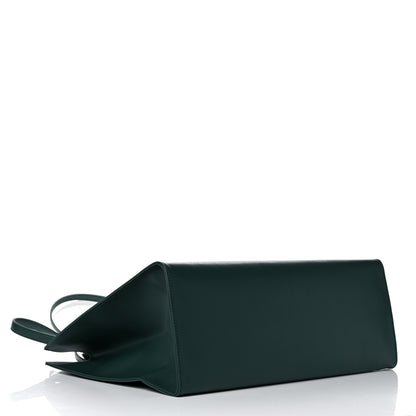 Telfar Vegan Leather Large Shopping Bag Dark Olive 4 of 9
