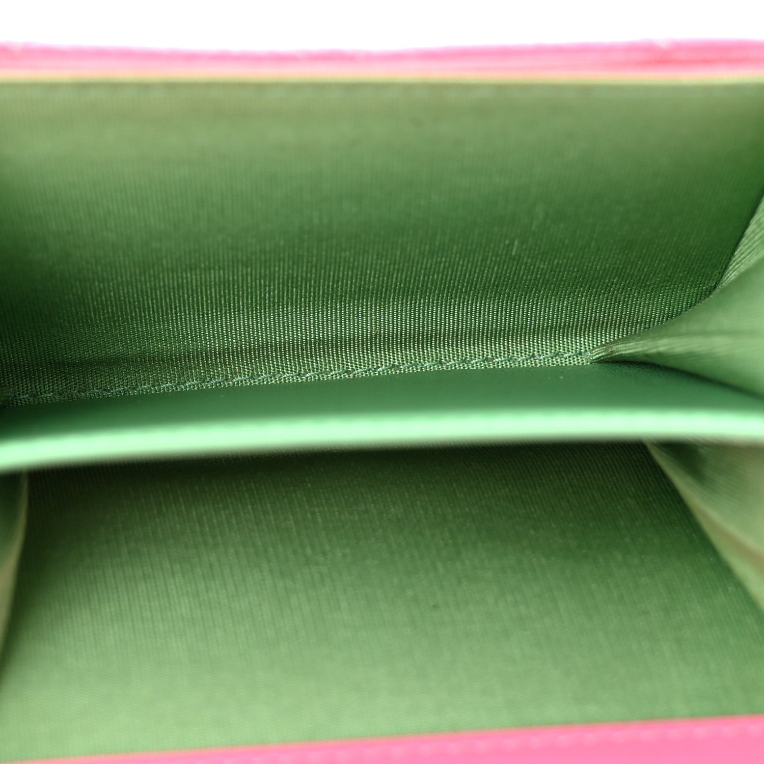 Chanel Caviar Quilted Filigree Flap Card Holder Pink Blue Green 5 of 11