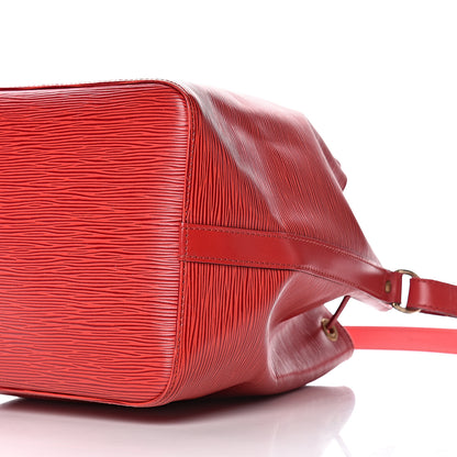 Louis Vuitton Epi Petit Noe Castillan Red 24 of 25