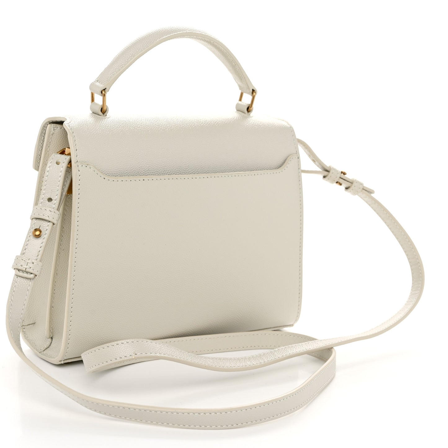 Grain de Poudre Mini Classic Monogram Cassandra Top Handle Crema Soft