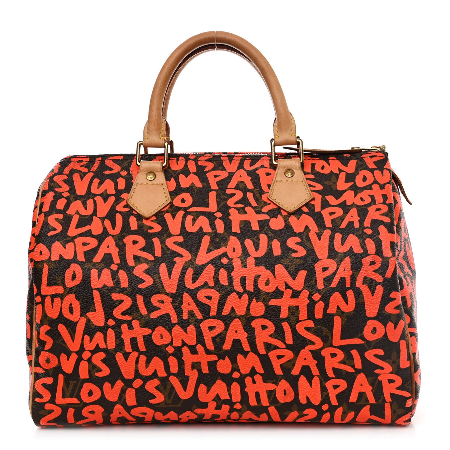 Monogram Graffiti Speedy 30 Orange