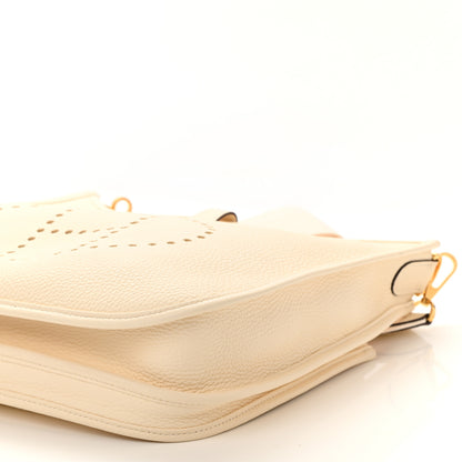 Hermes Taurillon Clemence Evelyne III PM Nata 9 of 10