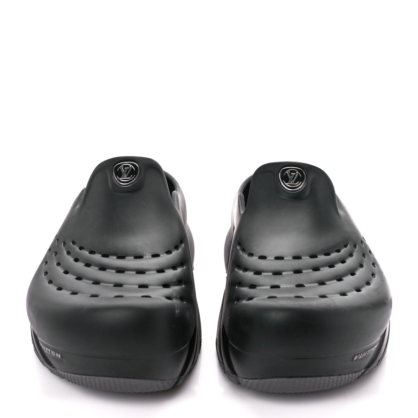Rubber Mens Shark Clogs 7 8 Black