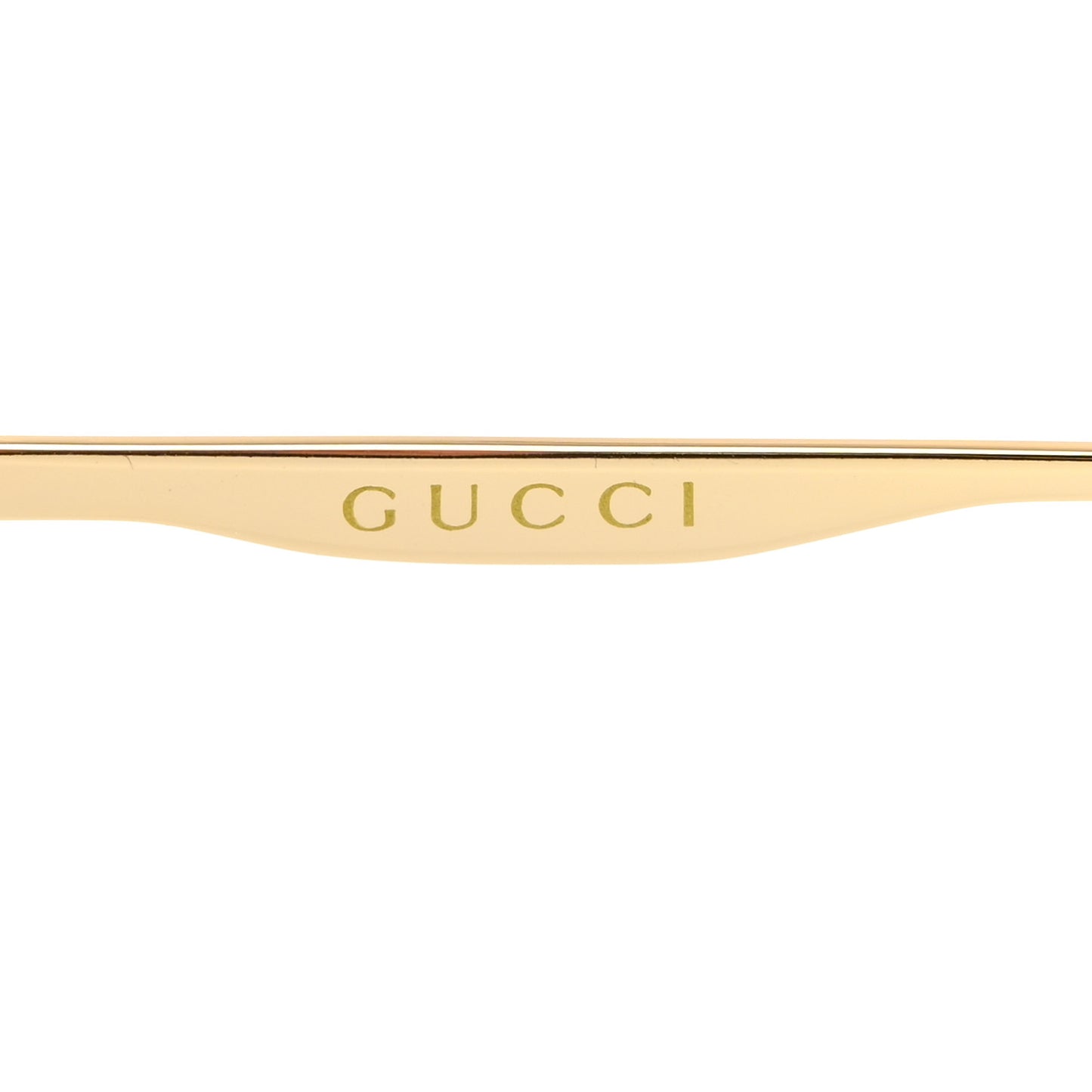 Square Aviator Sunglasses GG0335S Gold