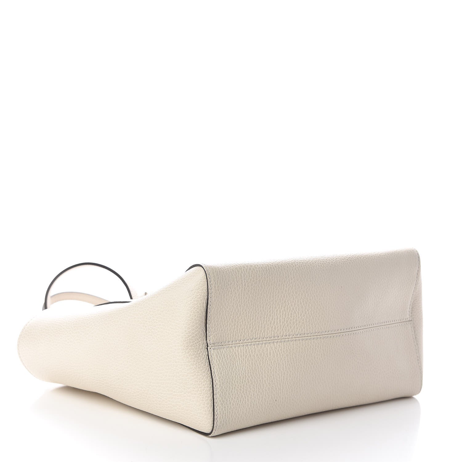 Gucci Dollar Calfskin Small Swing Tote Mystic White 4 of 9