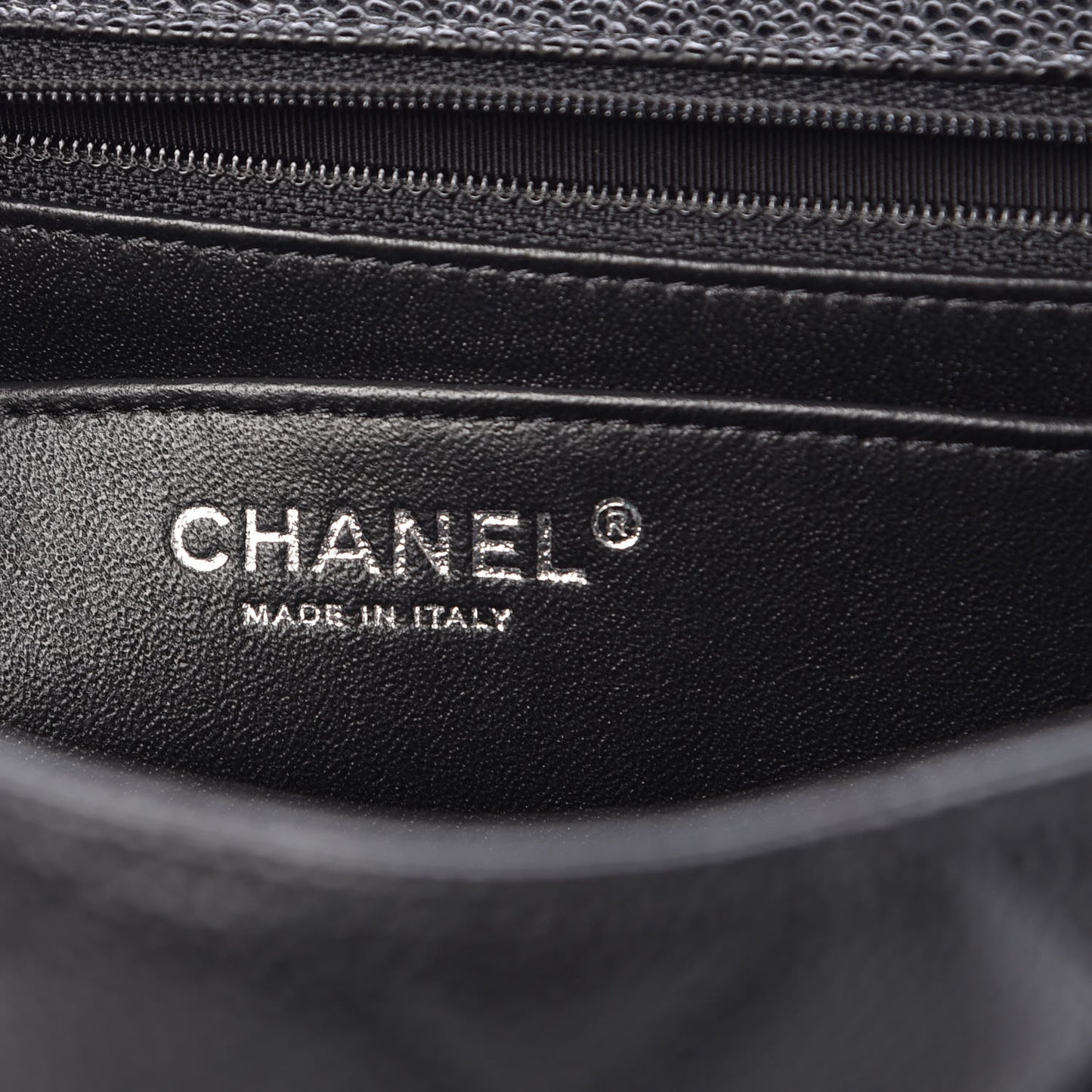 Caviar Quilted Maxi Single Flap Black