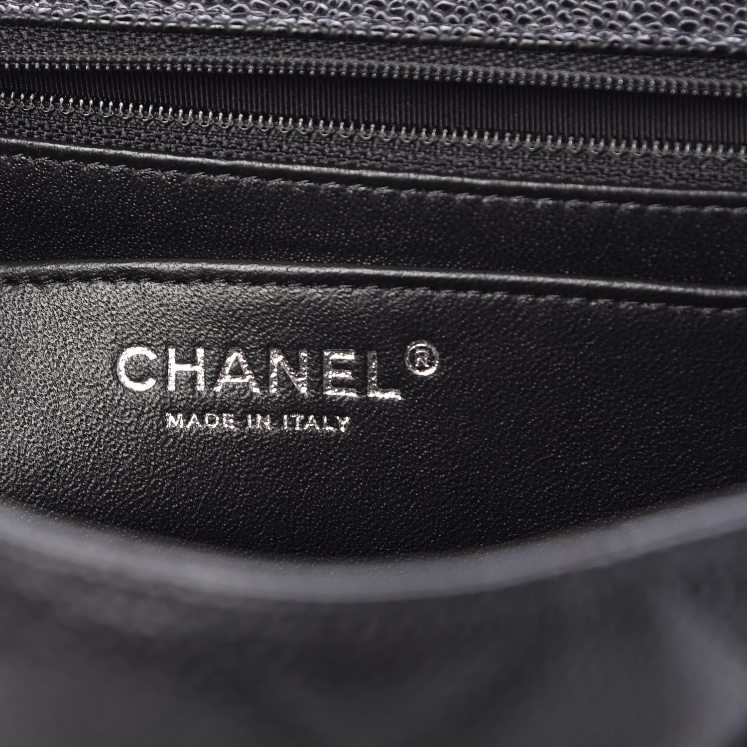 Chanel Caviar Quilted Maxi Single Flap Black 6 of 10
