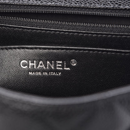 Chanel Caviar Quilted Maxi Single Flap Black 6 of 10
