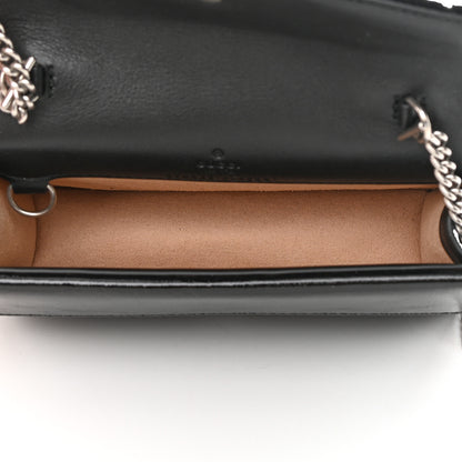 Gucci Velvet Super Mini Dionysus Shoulder Bag Black 5 of 10