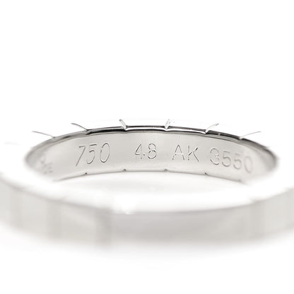 Cartier 18K White Gold Lanieres Ring 48 4.5 4 of 4