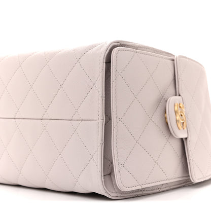 Chanel Caviar Quilted Small Chanel 25 Handbag Lilas Lilac 10 of 10