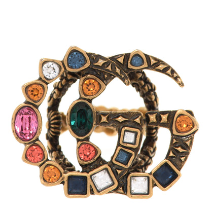 Gucci Crystal Double G Ring S Multicolor 1 of 6