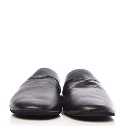 Louis Vuitton X SUPREME Lambskin Mens Hugh Slippers 8 Black 2 of 11