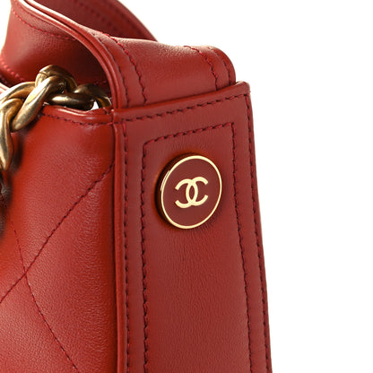 Chanel Calfskin Stitched Easy Mood Hobo Brown 8 of 13