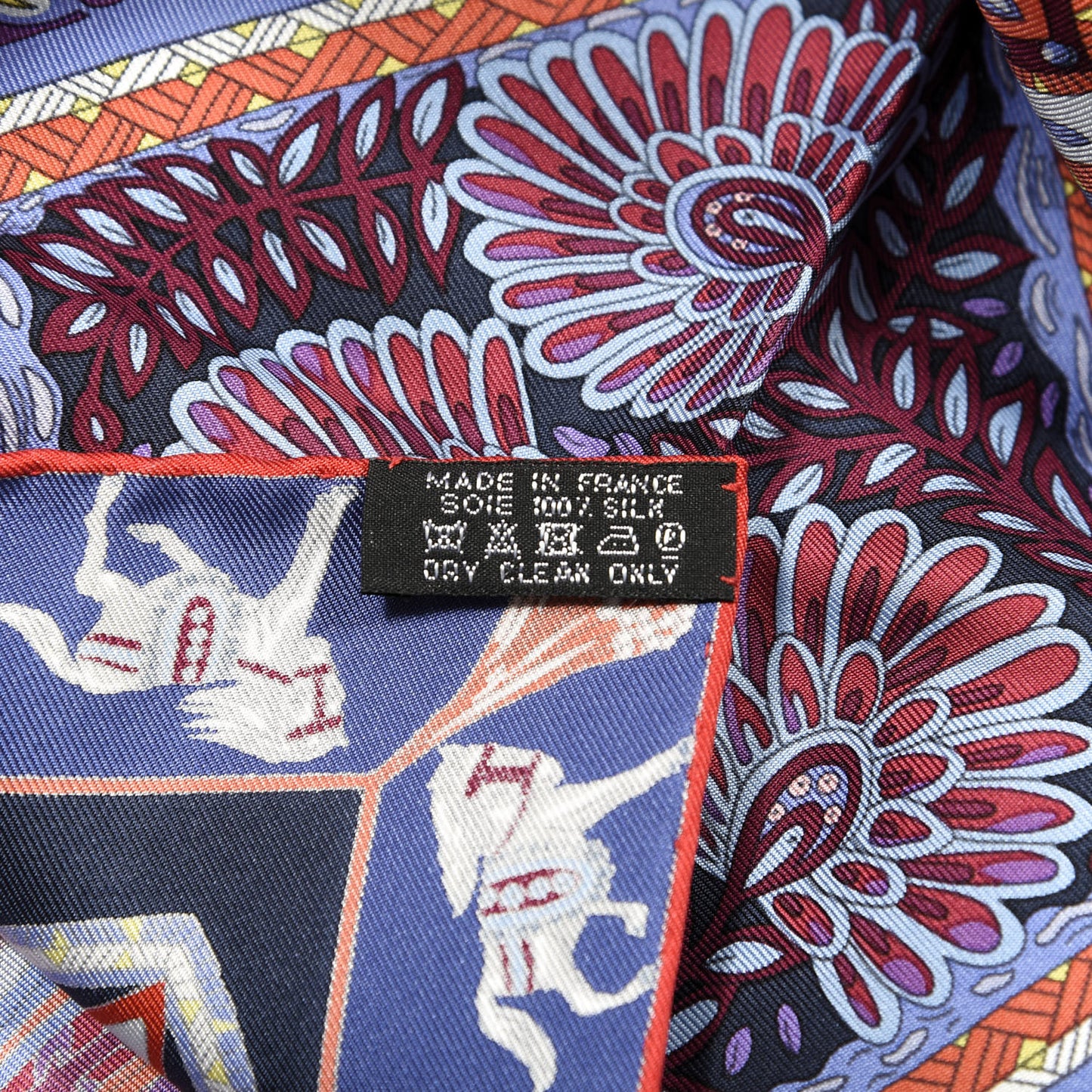 Silk Le Jardin De La Maharani Scarf 90