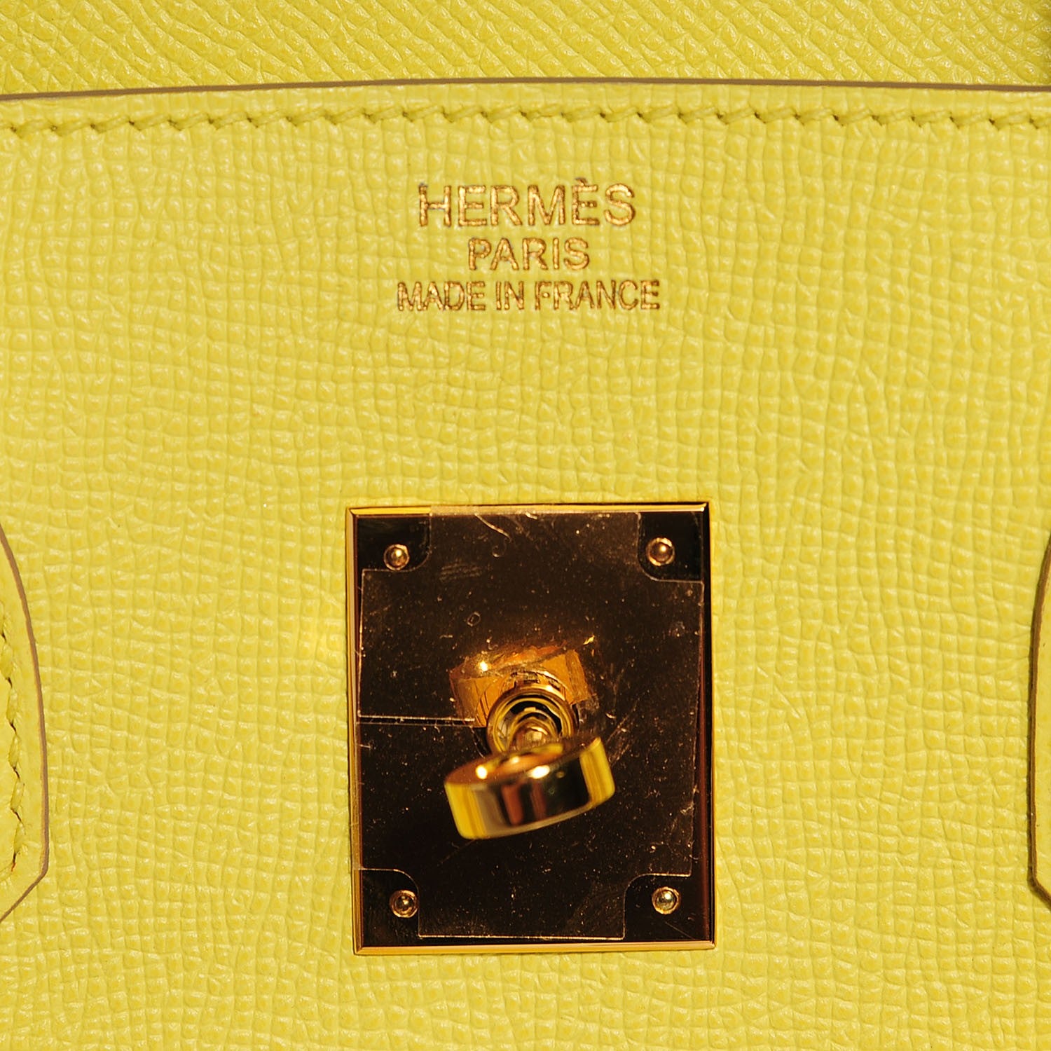 Hermes Epsom Birkin 35 Soufre Sulfur 8 of 28