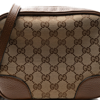 Gucci Monogram Mini Bree Messenger Bag Beige Tabacco 8 of 11
