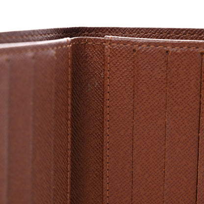 Louis Vuitton Monogram Mens Billfold Wallet 6 Credit Card Slots 7 of 12