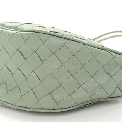 Bottega Veneta Nappa Intrecciato Half Moon Pouch On Strap Sauge 9 of 9