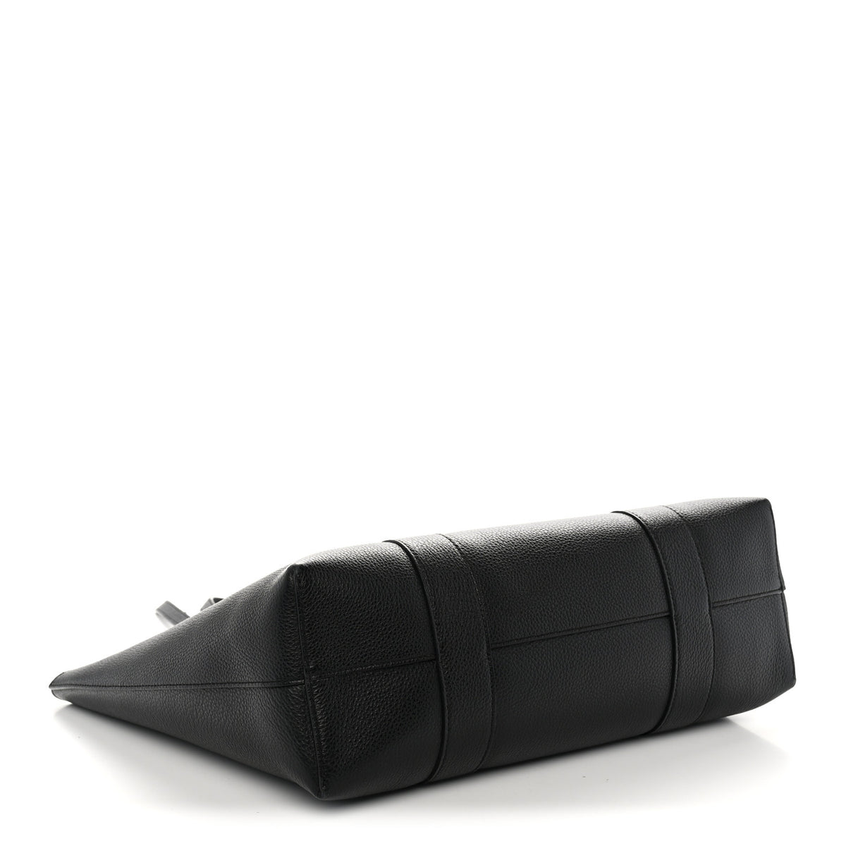 Small Classic Grain Bayswater Tote  Black