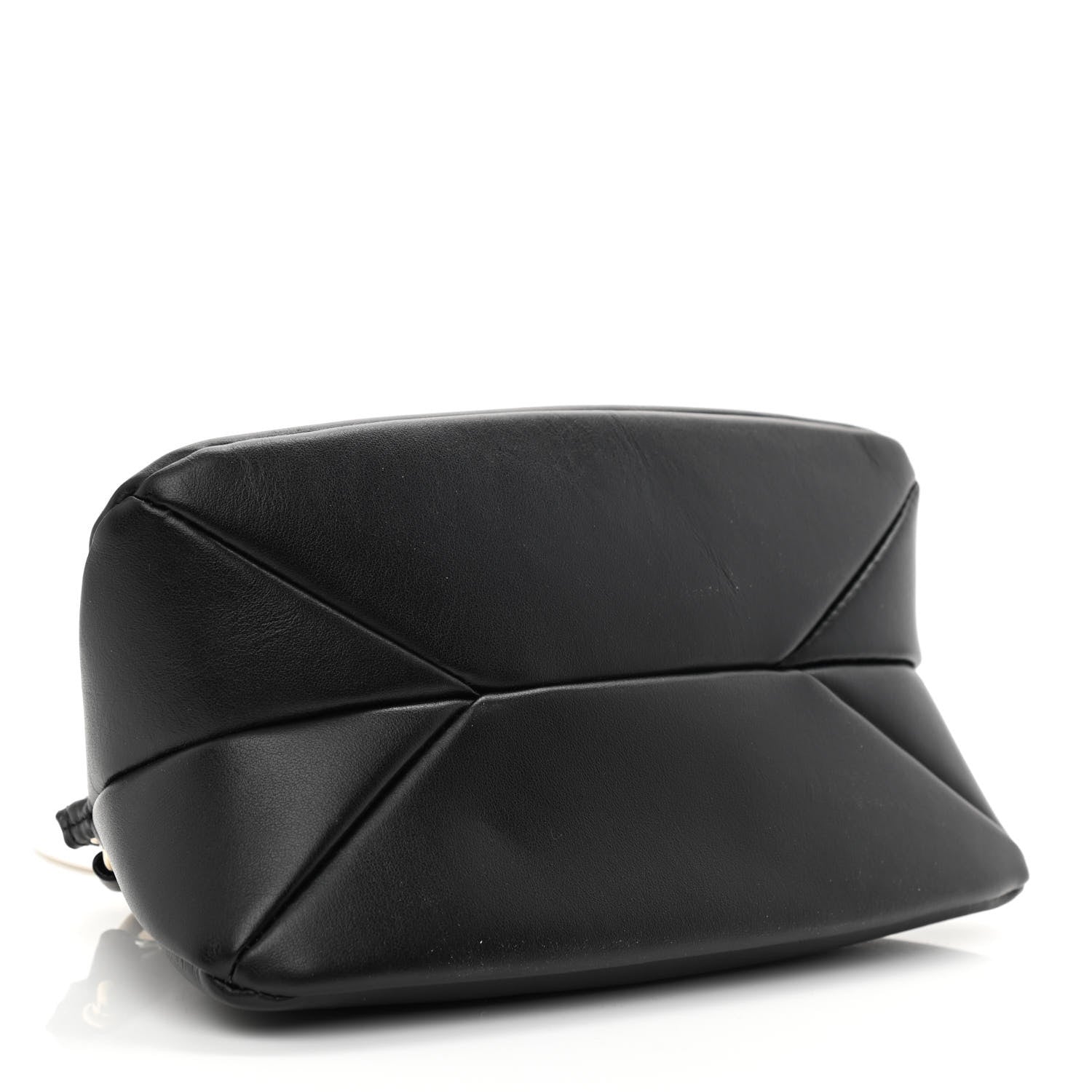 Chloe Shiny Calfskin Mini Juana Shoulder Bag Black 4 of 10