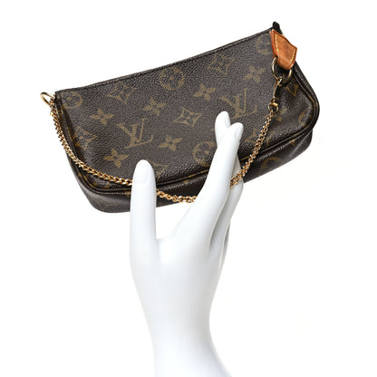 Louis Vuitton Monogram Petit Bucket Pouch 2 of 10