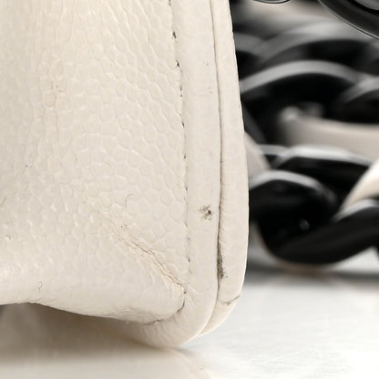 Chanel Caviar Quilted Airpods Pro Holder Belt White 12 of 14