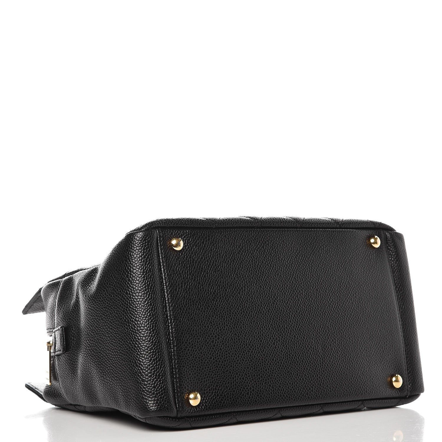 Chanel Caviar Quilted Petit Timeless Tote PTT Black 4 of 7