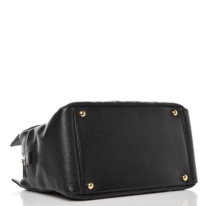 Chanel Caviar Quilted Petit Timeless Tote PTT Black 4 of 7