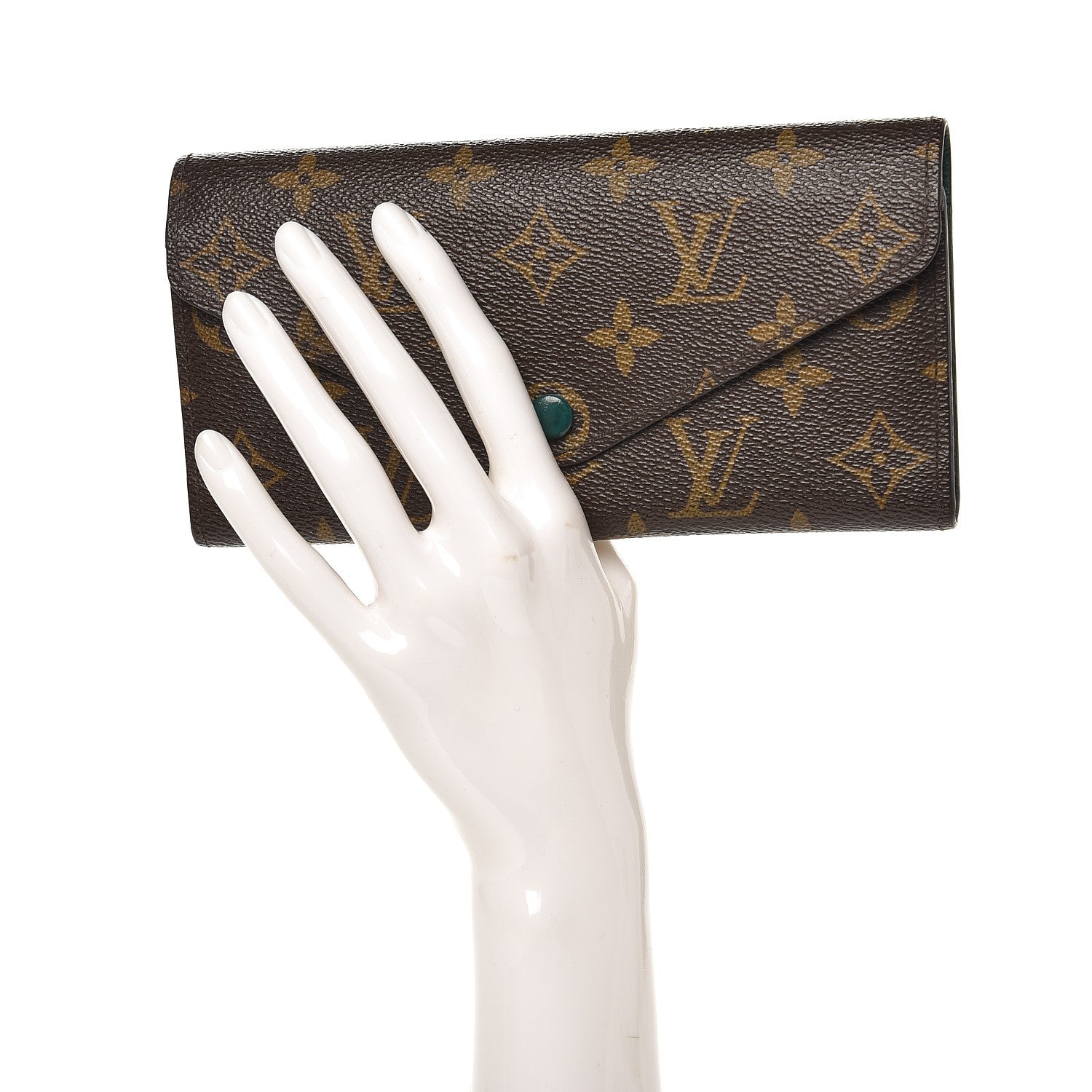 Louis Vuitton Monogram Josephine Wallet Vert 2 of 7