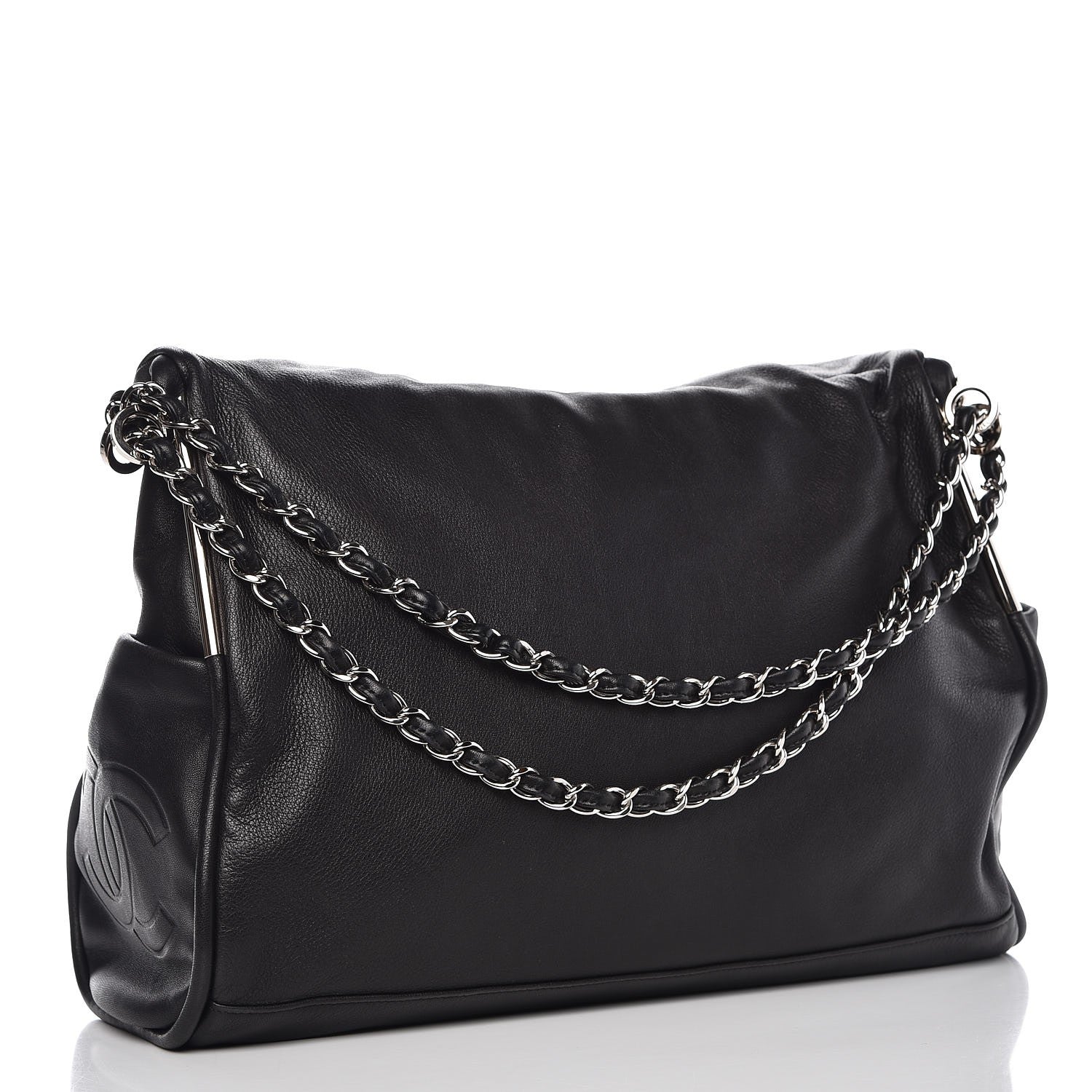 Chanel Lambskin Large Ultimate Soft Tote Black 3 of 8