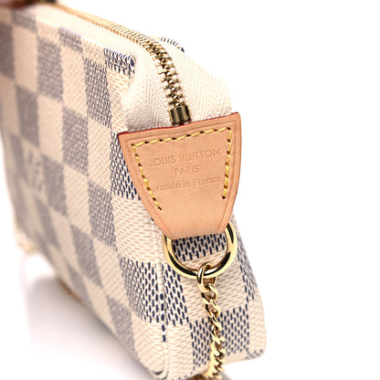 Louis Vuitton Damier Azur Mini Pochette Accessories 6 of 7
