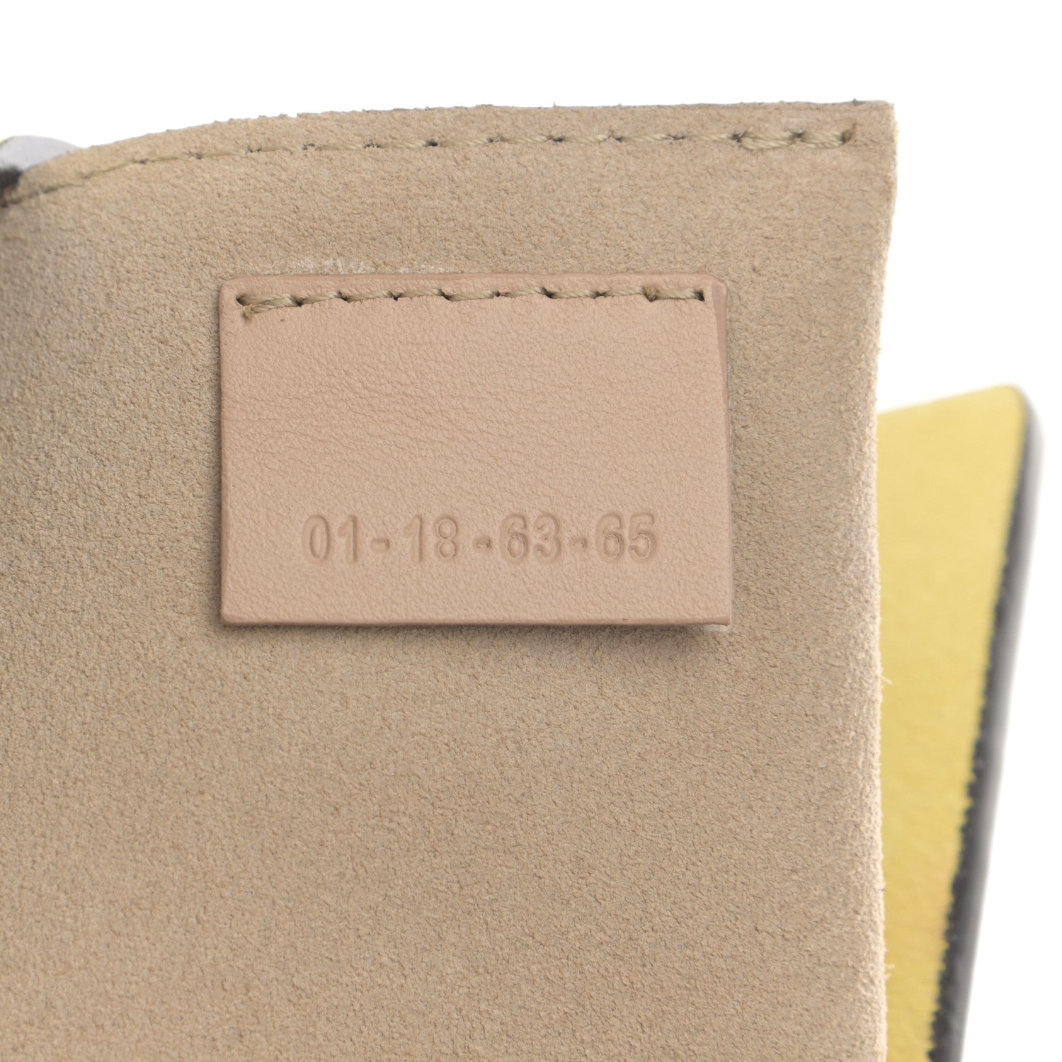 Chloe Suede Smooth Calfskin Mini Drew Shoulder Bag Lemonade 7 of 11