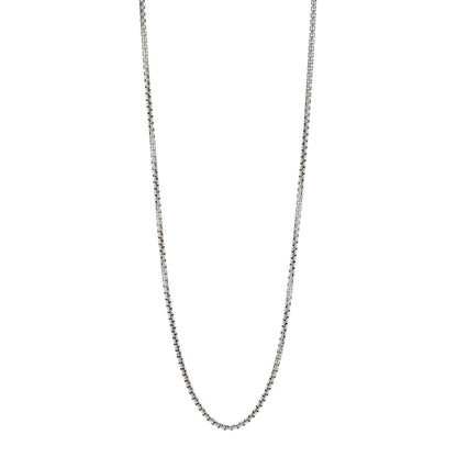 David Yurman Sterling Silver 14K Yellow Gold 3.6mm Box Chain Necklace 32" 1 of 6